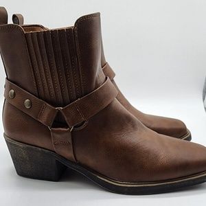 Sonoma Goods For Life® Whiskey Women's Ankle Boots size 8.5